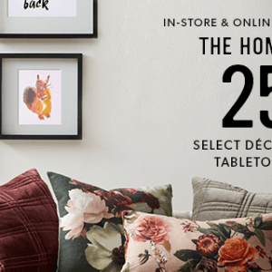 Indigo家居饰品全场7.5折