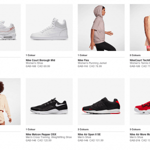 Nike运动衣鞋低至6折