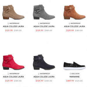 Naturalizer季末清仓 鞋履低至两折