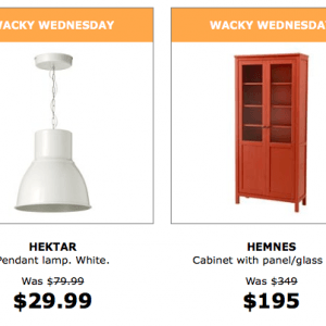 IKEA宜家每周三特价