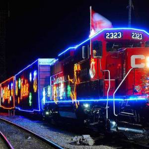 超美的圣诞列车今年将再次开进蒙特利尔