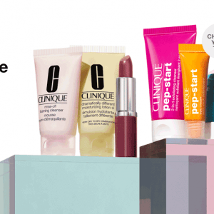 Clinique倩碧买满39元就送7件套大礼包 价值100元