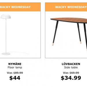 宜家每周三特价