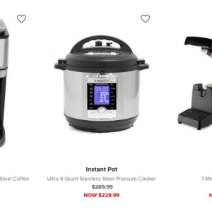 The Bay厨房小家电低至3折