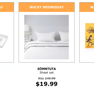 IKEA宜家每周三特价