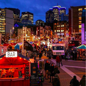 蒙特利尔最大的圣诞集市