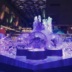 蒙特利尔最美的灯光喷泉秀