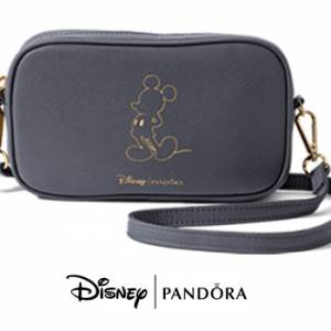 Pandora迪斯尼合作款买满125元 就送米奇斜挎包