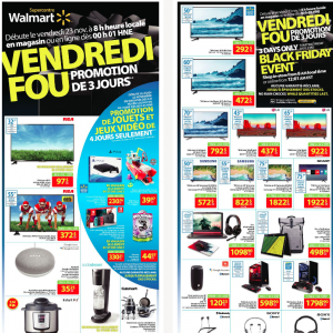 WALMART 黑五特卖已出 马上开始