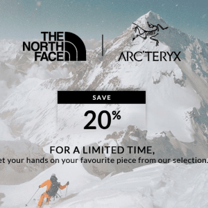 Simons 始祖鸟 The North Face 全场8折