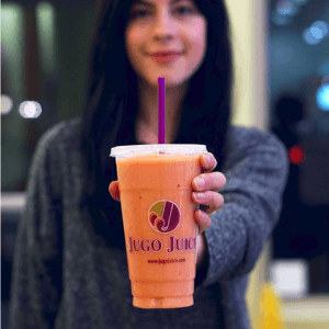 Jugo Juice所有口味冰沙今天全部半价