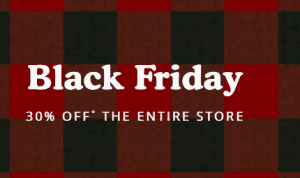 Roots黑五特卖 全场7折 睡衣6折