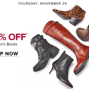 The Bay秋冬靴低至5折 仅一天
