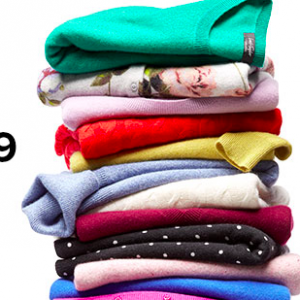 The Bay羊毛衫只要69.99元 原价99.99元