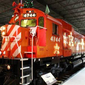 加拿大铁路博物馆圣诞列车展