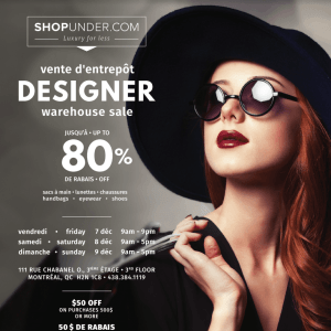 名牌服装特价销售 优惠高达80%