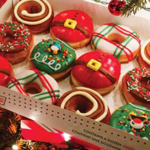 南岸甜甜圈买一盒 加一元就送一盒