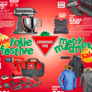 Canadian Tire店内买满200元就送50礼品卡