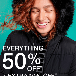 GAP全场4折 毛衣低至12.99元