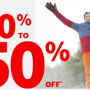 Sports Experts圣诞大优惠 低至5折