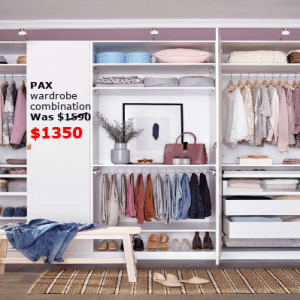 宜家衣柜 收纳物件全场8.5折