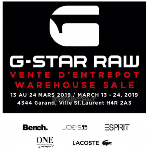 G-Star仓库特卖 80%OFF