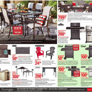 CANADIAN TIRE本周特价 露台7件套家具只要297元