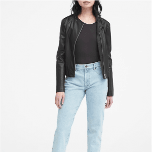 Banana Republic全场6折 129元收皮衣 原价215