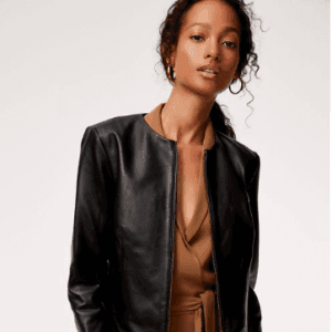 Aritzia春季大促 249收经典皮衣 原价575