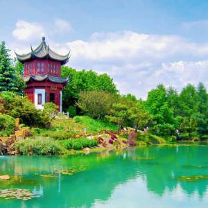 蒙特利尔植物园今天免费开放