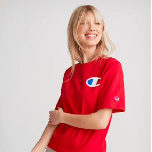 潮牌CHAMPION清仓特价 19元收经典款t-shirt