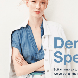 Gap折扣区再打5折 低至2折