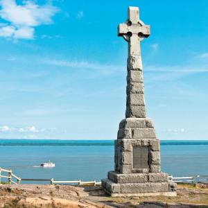 魁北克城附近的神秘小岛