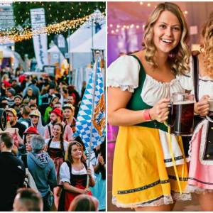 蒙特利尔最大的啤酒节Oktoberfest