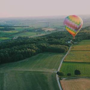 今年你可以坐在热气球上赏枫了