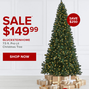 The Bay圣诞树闪卖 封面款149元 直降250元