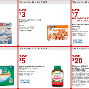 Costco本周黑五特价 折扣非常多