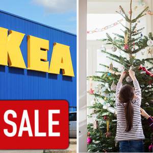 宜家买25元圣诞树 就送25元优惠卷