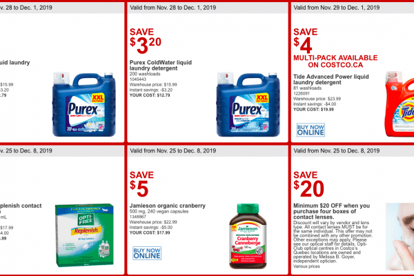 Costco黑五特价海报 海量优惠