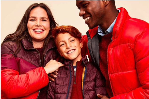 Old Navy全场低至5折 22元收羽绒外套 仅一天