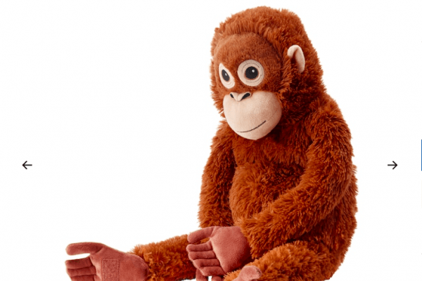 宜家毛绒玩具买一送一