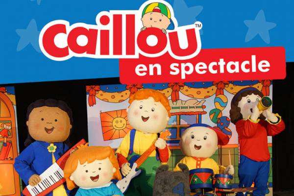 孩子们最爱的Caillou要来蒙特利尔了！