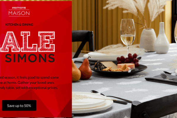 Simons 厨房用品 餐具季末特价 低至4.5折