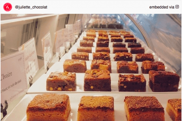 蒙特利尔甜品店免费送巧克力蛋糕