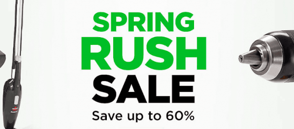 Canadian Tire春季大促 低至4折