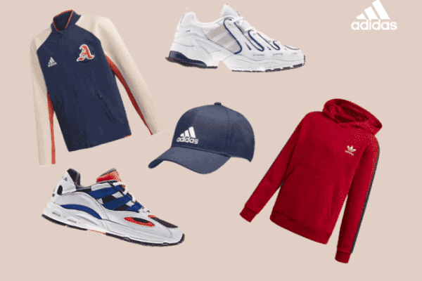 adidas 运动衣鞋折扣区再打5折