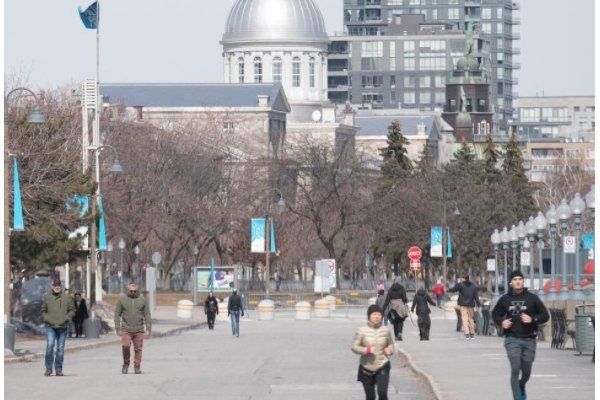 新冠病毒在魁北克流行的时间线