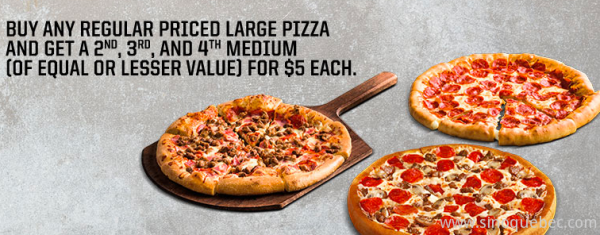 Pizza Hut 披萨5元特价活动