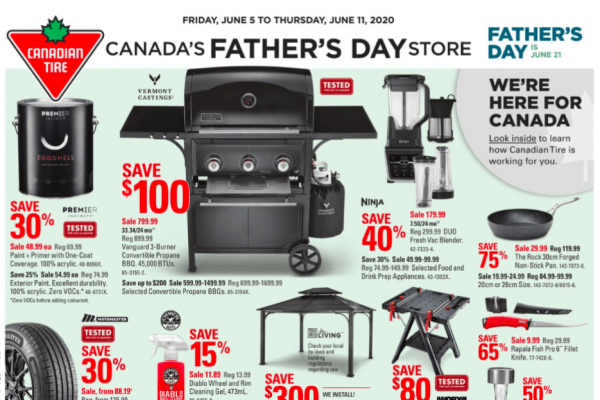 Canadian Tire 本周特价