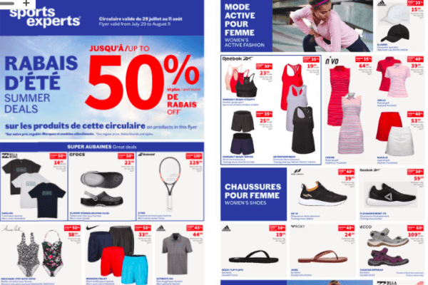 Sports Experts两周特价